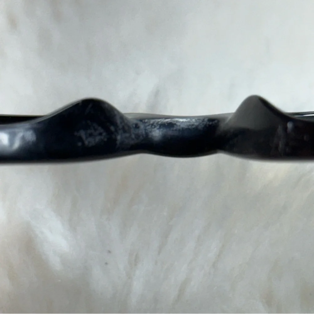 Salvatore Ferragamo Black Optical Eyeglass Frames Made in Italy